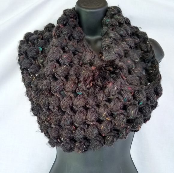 Accessories - Black Infinity Homemade Scarf
